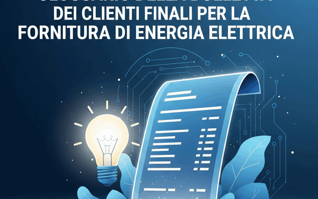 GLOSSARIO DELLA BOLLETTA DEI CLIENTI FINALI PER LA FORNITURA DI ENERGIA ELETTRICA