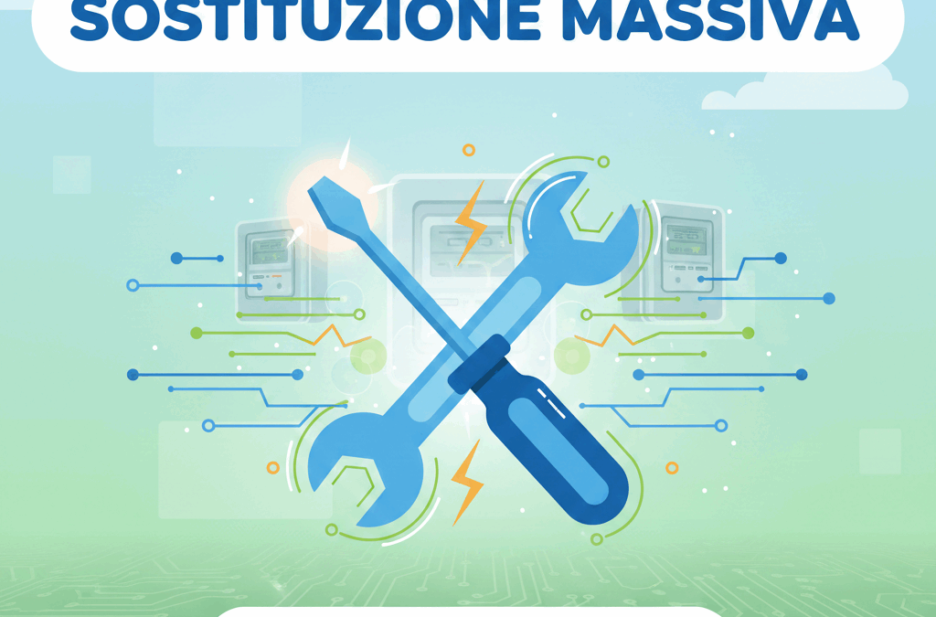 Fine fase massiva di messa in servizio di sistemi di smart metering 2G