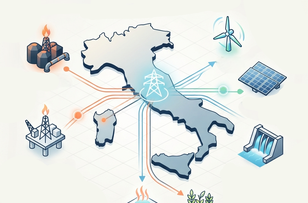 GSE – FUEL MIX: PUBBLICATA LA COMPOSIZIONE DEL MIX ENERGETICO PER L’ANNO 2025